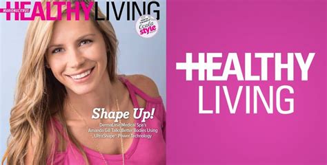 healthy living magazine features dermalase medical spa dermalase
