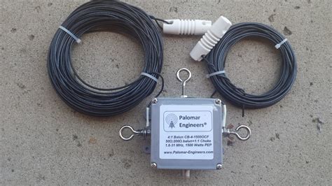 Off Center Fed Dipole Antenna 80 6 Meters 1 5kw 5kw Pep Rated Free