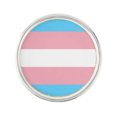 Transgender Pride Flag Lapel Pin Zazzle