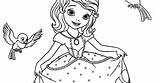 Coloring Pages Sofia Disney First Printable Snow Princess Print Getdrawings Getcolorings sketch template