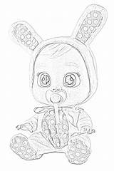 Cry Babies Coloring Pages Baby Dolls Interactive Doll Filminspector Rough Cannot Too Also sketch template