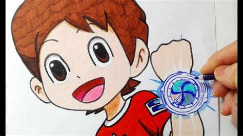 How To Draw Nathan Adams From Yo Kai Watch Youtube