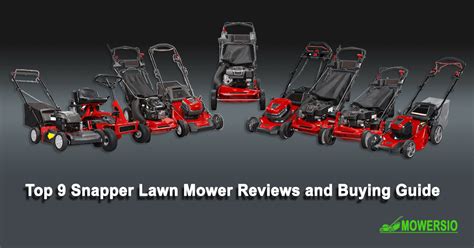 top   snapper lawn mower reviews  buying guide