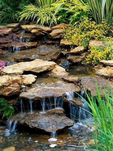 unique backyard garden water feature landscaping ideas homixovercom pond landscaping