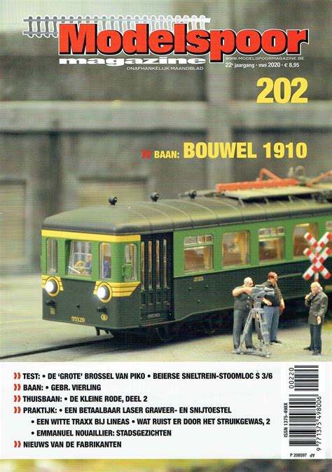 Modelspoor Magazine 202 Spoorwegboekhandel