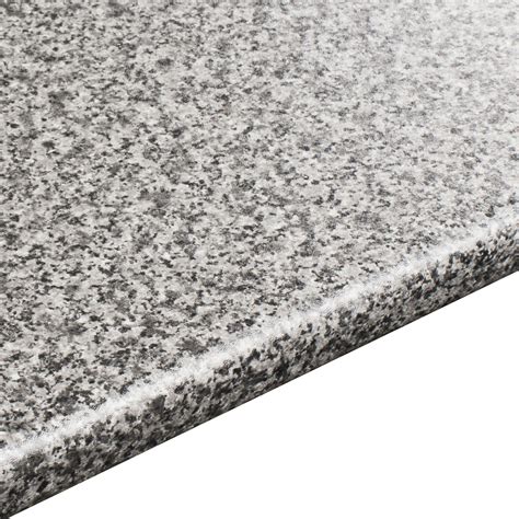 mm inari grey granite effect  edge laminate worktop lm