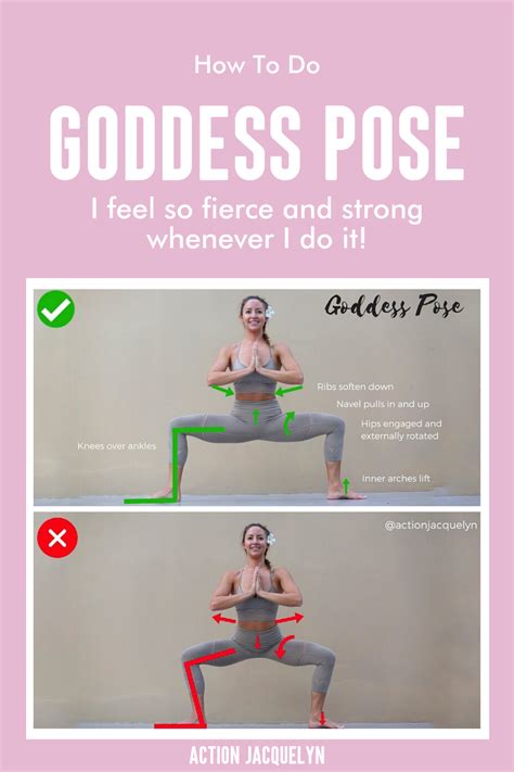 goddess pose  utkata konasana yoga  toning yoga