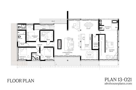 modern flat roof house plan   afrohouseplanscom