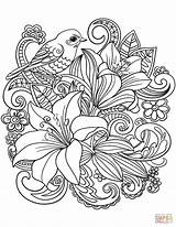 Coloring Skylark Flowers Printable Pages Tsgos sketch template