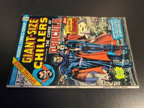 Giant Size Chillers 1 1974 Vg Dracula 1st Appearance Lilith