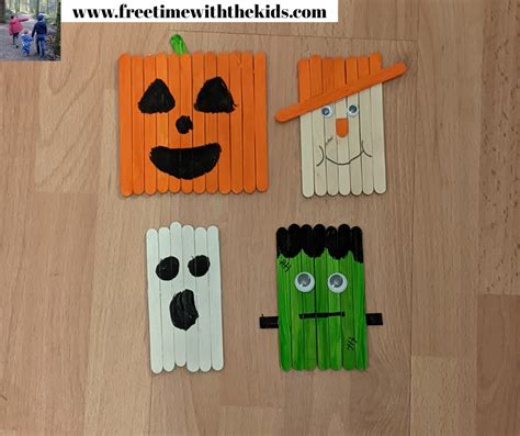 easy halloween crafts  kids  time   kids