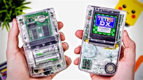 fully clear gameboy color ips mod youtube