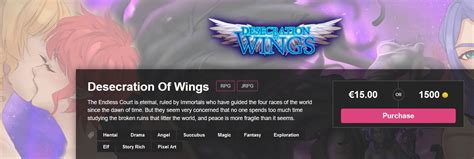 hentai rpg review desecration of wings hentai reviews
