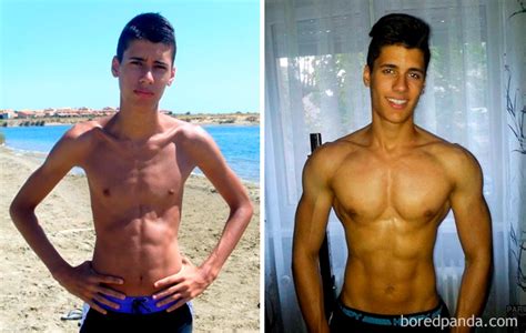 30 photos showing how long it took for people to go from skinny to ripped page 5 of 6