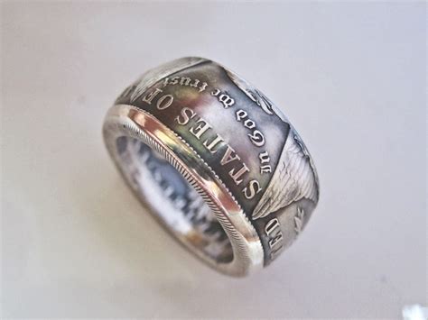 oshea coin rings morgan dollar coin ring