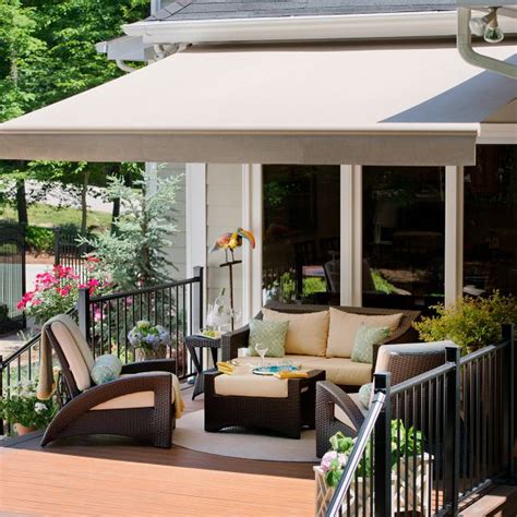 ideas  patio awnings  pinterest deck awnings sun awnings  retractable pergola
