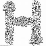 Letter Getcoloringpages Coloringpages 塗り絵 大人 白黒 Crayons Grab Zszywka Buchstabe Ausmalen sketch template