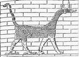 Ishtar Babylon sketch template