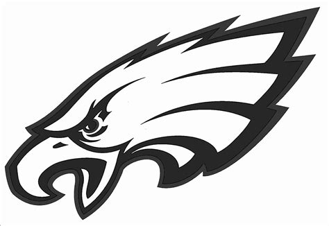 philadelphia eagles logo coloring page george mitchells coloring pages