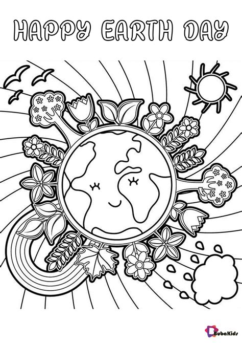 earth day coloring pages  printable