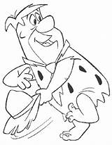 Coloring Flintstones Pages Fred Flintstone Printable Wilma Books Dino Cartoons Coloriage Drawing sketch template
