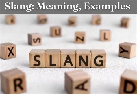 meaning   slang word