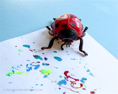 easy  fun bug painting  toddlers
