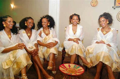 Ethiopian Traditional Dress Things To Wear Pinterest
