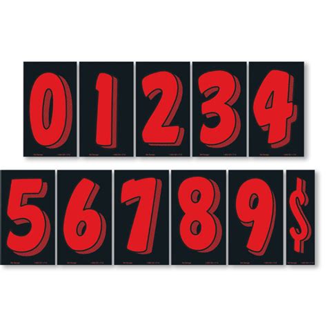 number stickers  cars  auto supplies  auto supplies