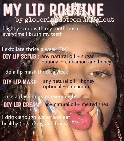 Pin By Golden And Pretty On Cuidados Lip Tips Face Care Routine