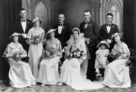 File Statelibqld 1 140295 Portrait Of A Wedding Party