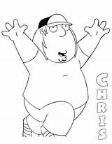 Coloring Peter Griffin Pages Popular sketch template