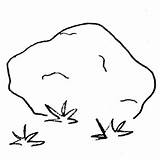 Rock Clipart Rocks Clip Cartoon Stone Minerals Cliparts Library Gif Clipartbest sketch template