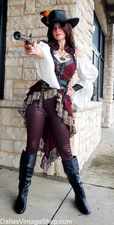 pirate ladies dallas vintage clothing costume shop