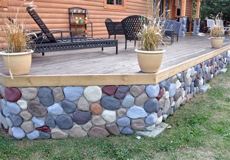 ideas skirting faux rock  mobile homes mobile homes ideas