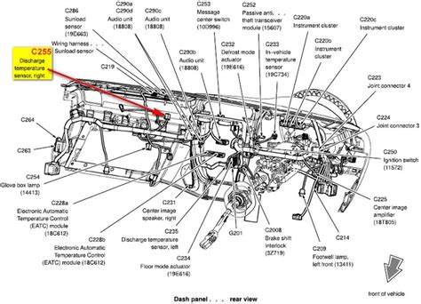 lincoln ls  enginepartment diagram