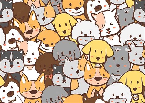 cute cartoon dog wallpaper background wallpaper powerpoint cartoon