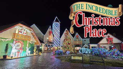 incredible christmas place   pigeon forge tennessee