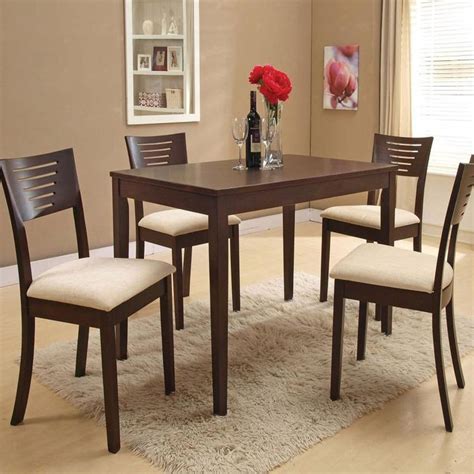 buy oslo solid wood  seater dining table set  buy furniture