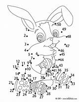 Unir Dots Conejo Pascua Hellokids Verbinden Osterhase Punkte Hoja Lapin Relier Ostern Drucken Numeros Tkv Colores Gemt Fra sketch template