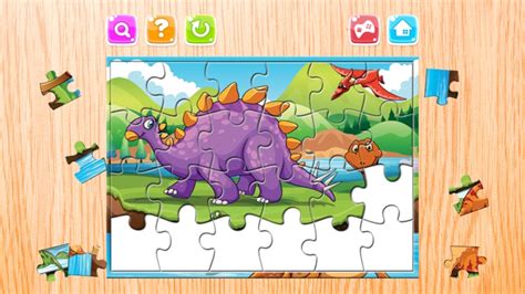 dinosaur puzzle games  dino jigsaw puzzles  kids toddler