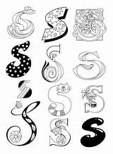 Lettering Alphabet Letter Styles Fonts Different Letters Creative Doodle Designs Soup Hand Graffiti Calligraphy Fancy Coloring Choose Board Write sketch template