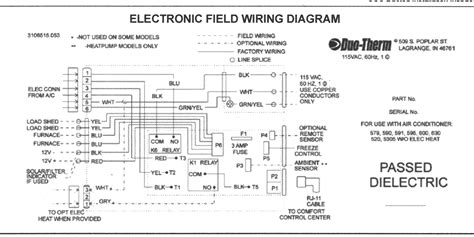 dometic rv thermostat wiring diagram  wiring diagram