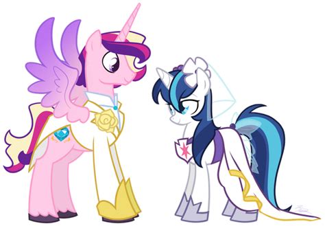 Fluttershy On Twitter Princess Cadence And Shining Armor