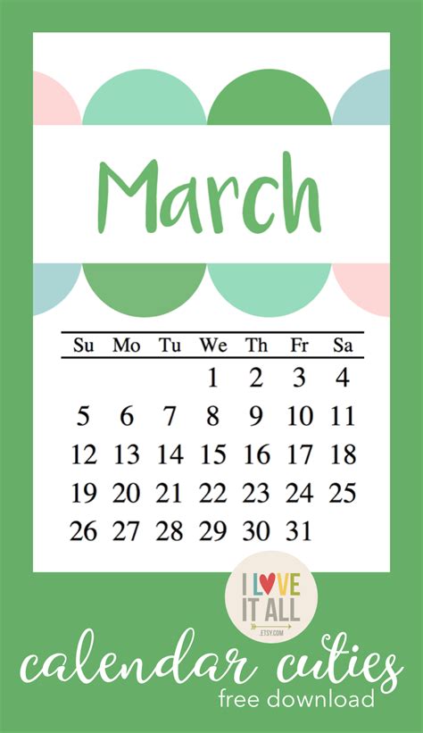 march calendar
