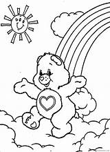 Coloring4free Rainbow Bears Coloring Care Pages Sun Related Posts sketch template