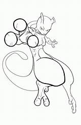 Mewtwo Coloring Pages Attack Mega Line Print Color Popular Printable Library Clipart Getcolorings Coloringhome sketch template