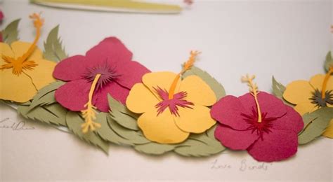 hibiscus paper flowers paper art paper flowers paper crafts