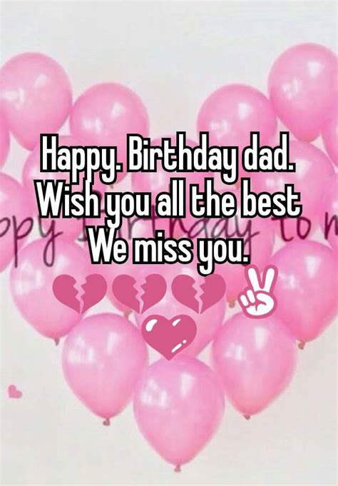 Happy Birthday Dad Wish You All The Best We Miss You 💔💔💔 💜