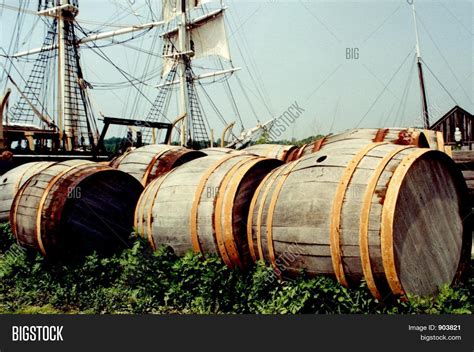cargo barrels image photo bigstock